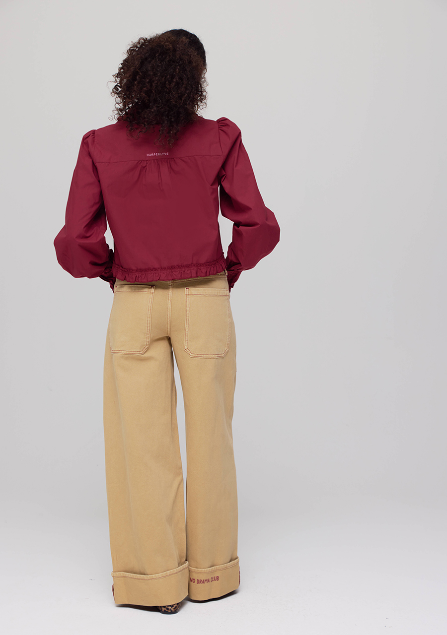 Harper & Yve Blouse Ellie AW25P603 Bordeaux