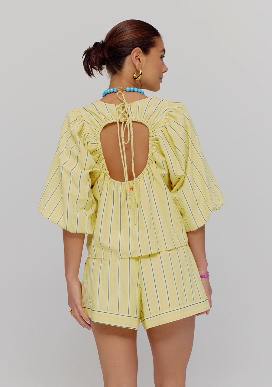Harper & Yve Blouse Levy HS25P601 Licht geel