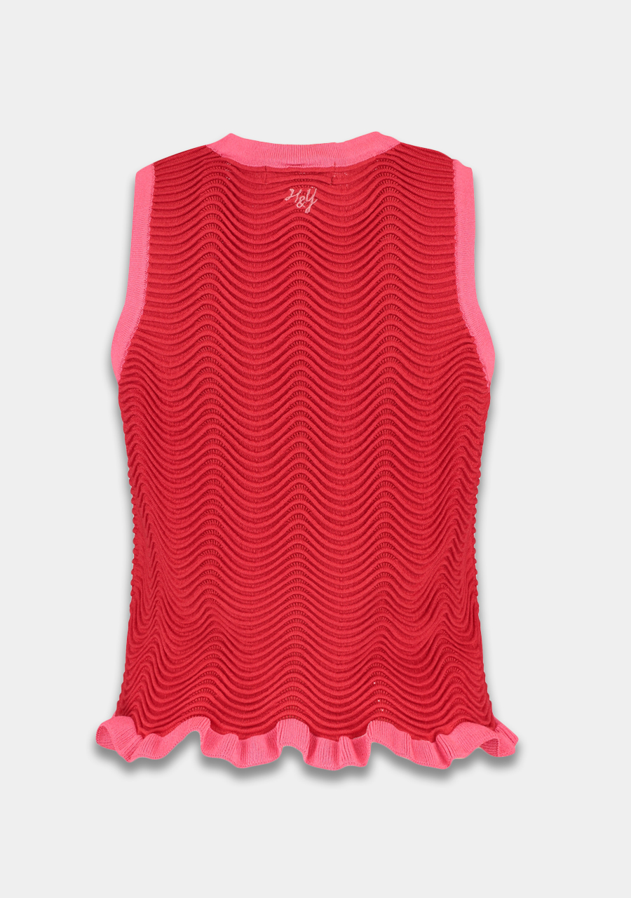 Harper & Yve Top Donna HS25P402 Rood