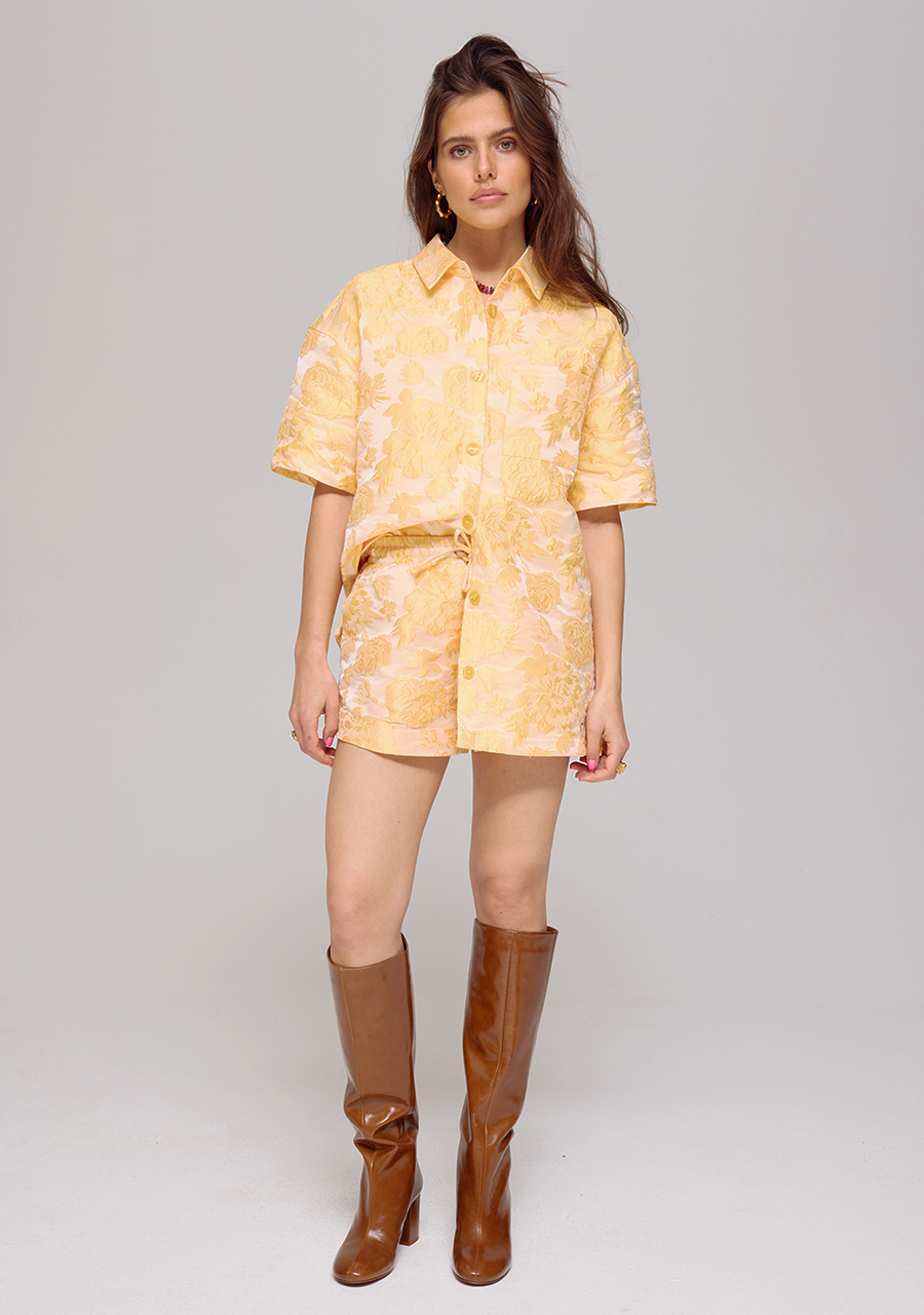 Harper & Yve Short Tessa HS25P105 Geel