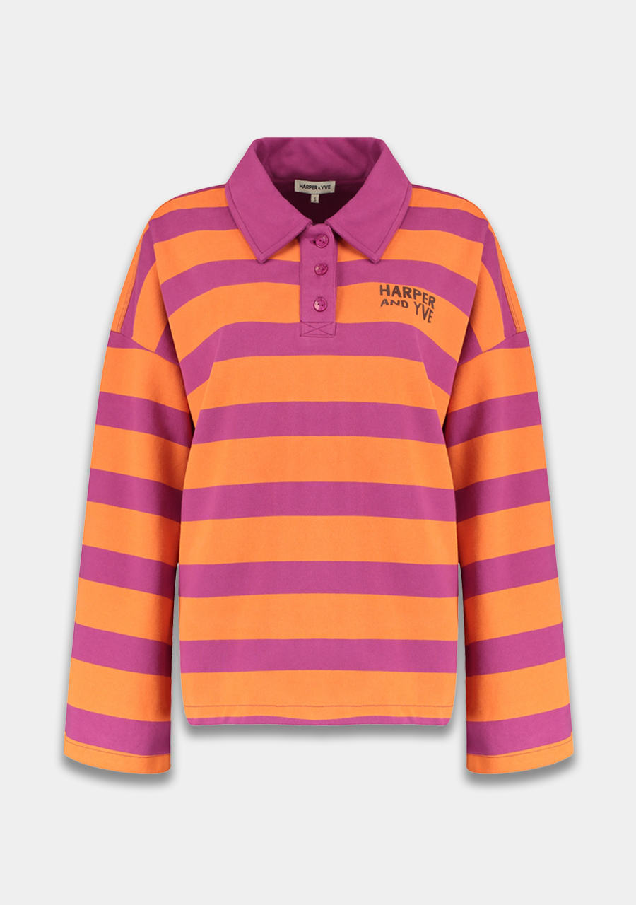 Harper & Yve Sweater Pollie AW25Y502 Oranje