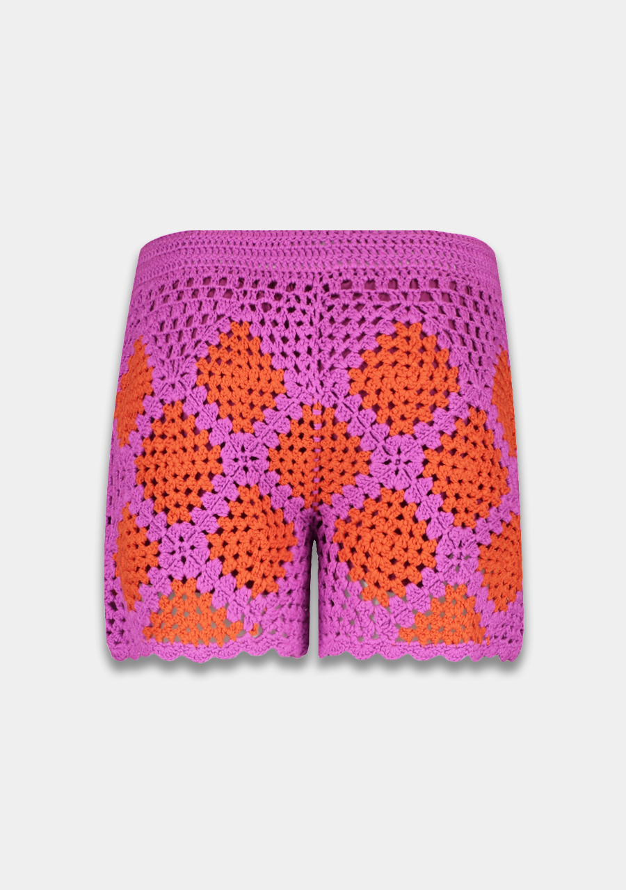 Harper & Yve Short Loca HS25P101 Donker Paars