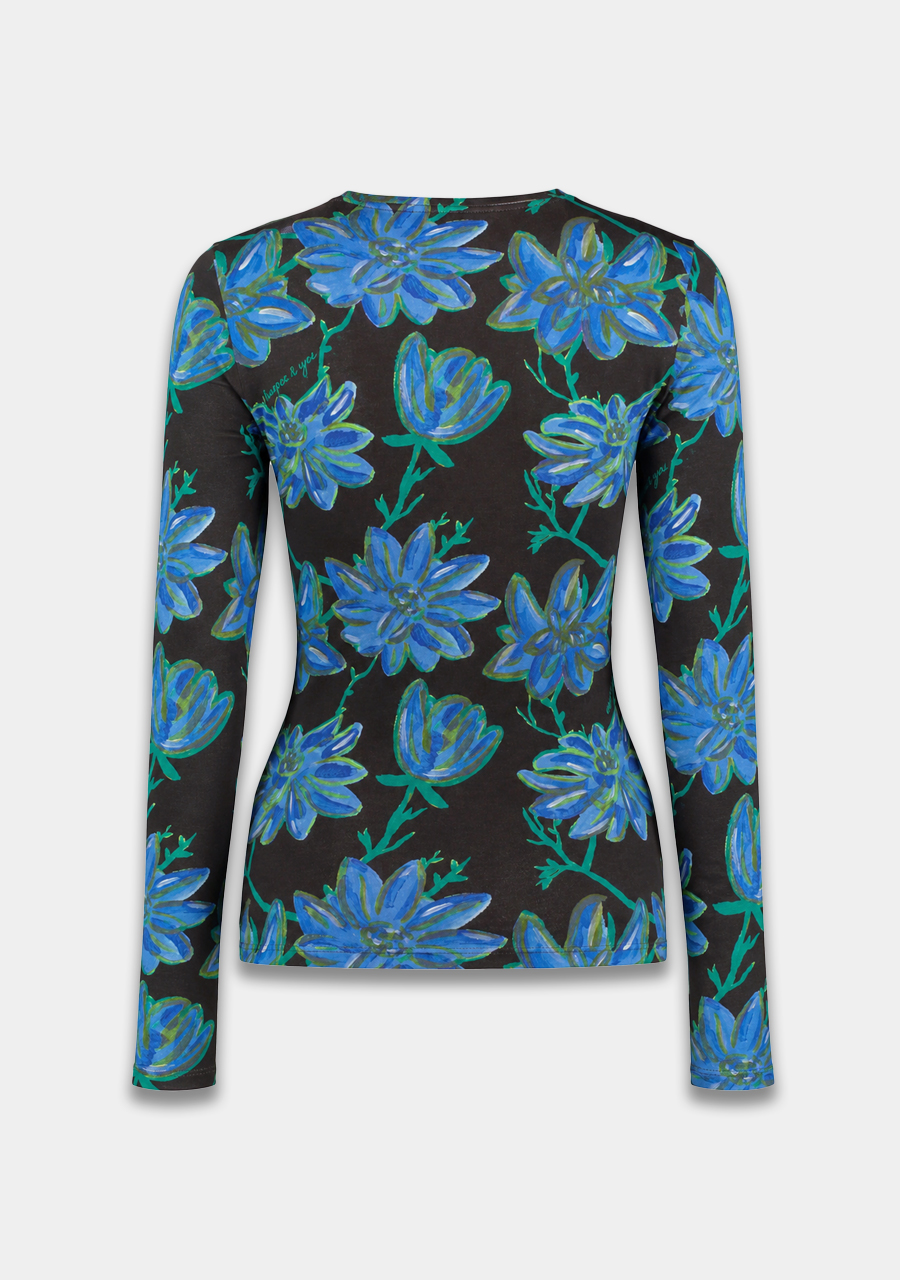 Harper & Yve Top June AW6T503 Blauw
