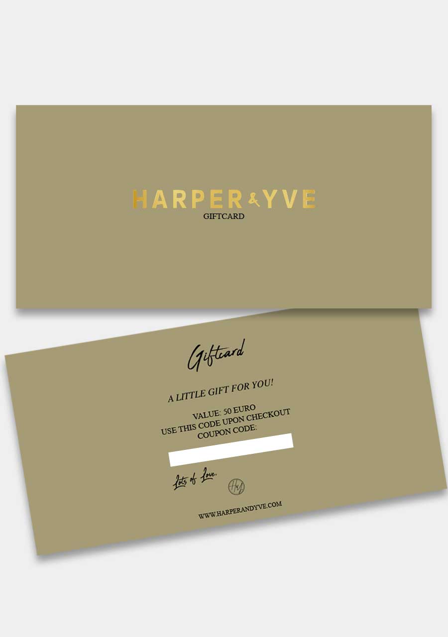 Harper & Yve Giftcard t.w.v 50 euro Giftcard €50 Multi