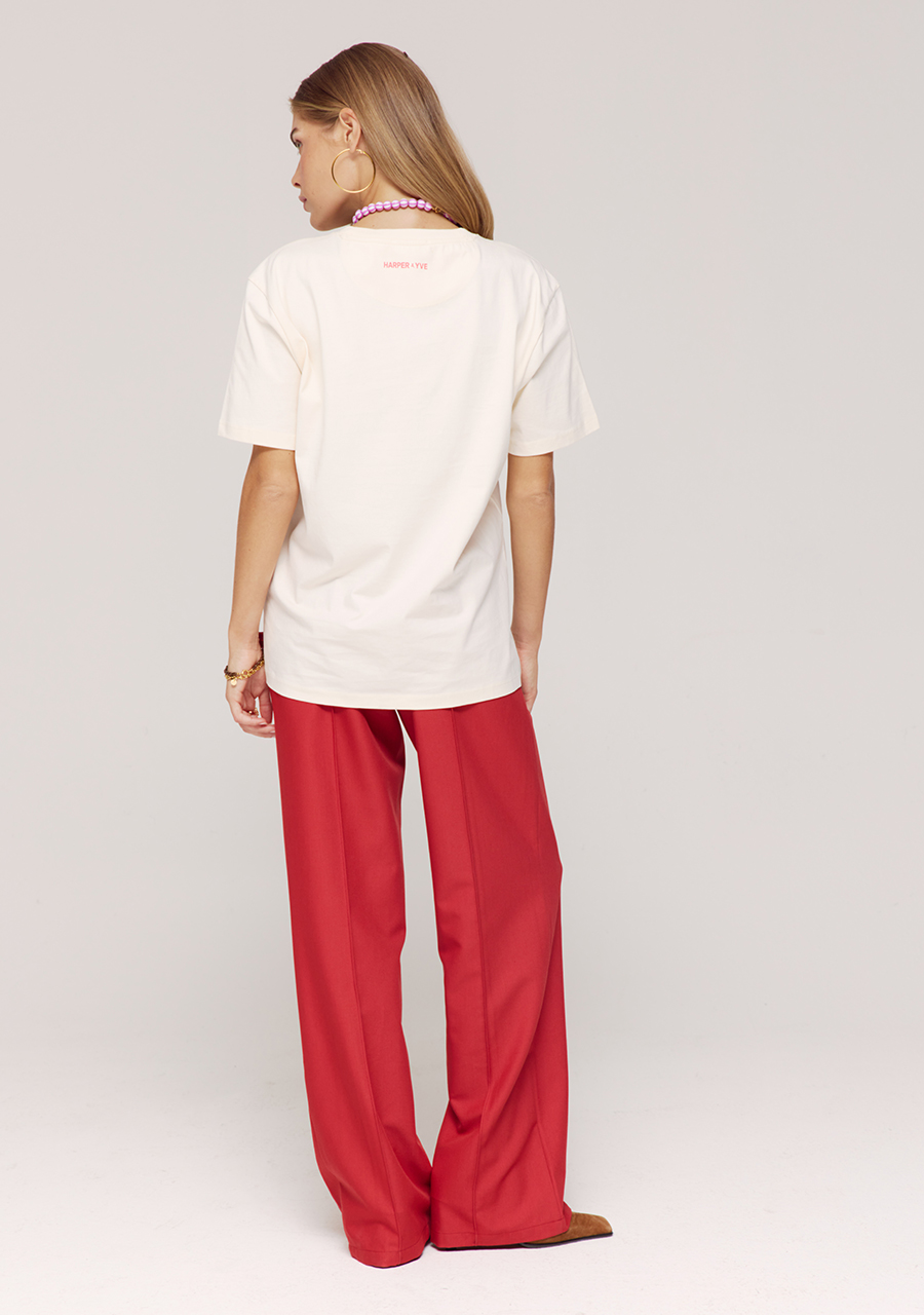 Harper & Yve Broek Viana AW25P110 Rood