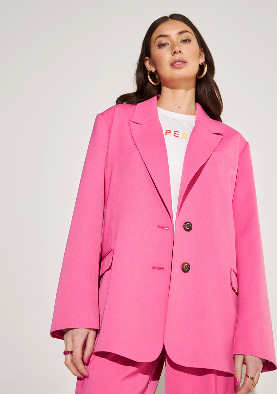 Harper & Yve Blazer Anna SS24N201 Roze Harper & Yve Blazer Anna SS24N201 Roze