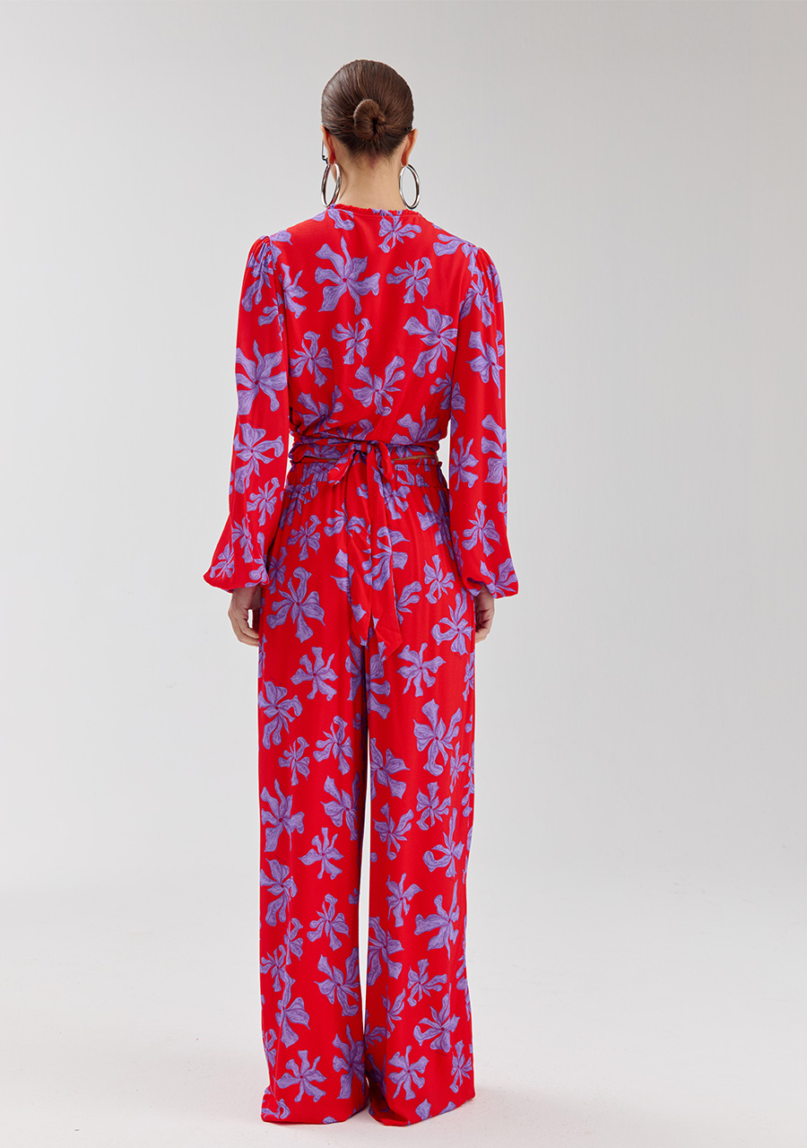 Harper & Yve Blouse Flora SS6P609 Rood