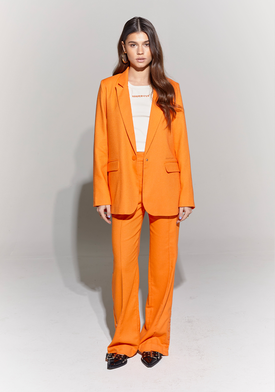 Harper & Yve Blazer Yagger SS24N202 Oranje