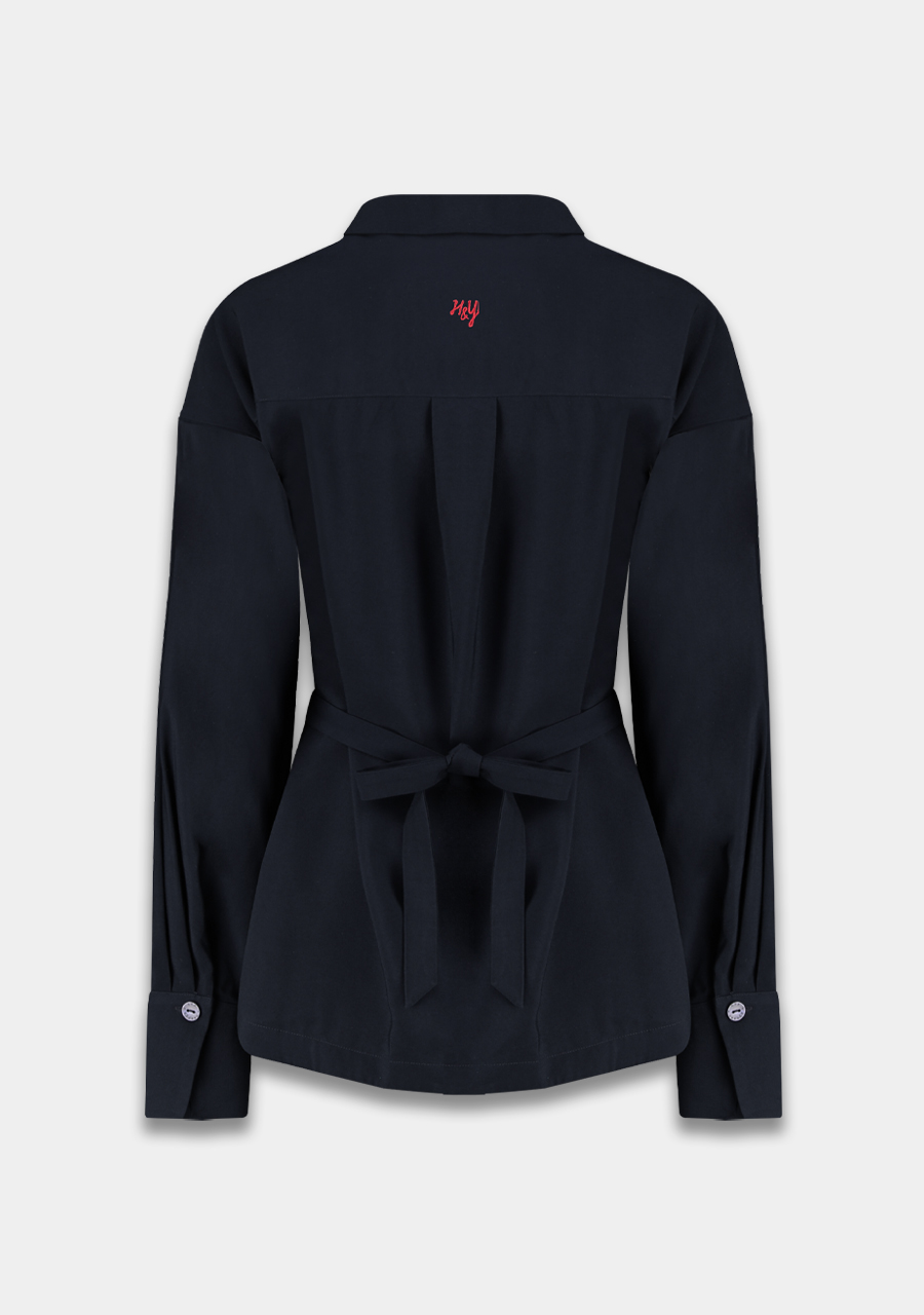 Harper & Yve Blouse HELENA AW25P600 Donker blauw