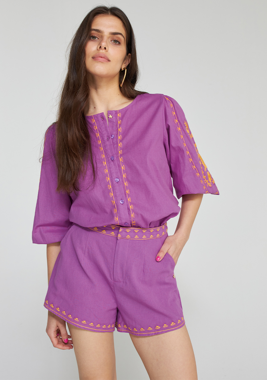 Harper & Yve Short Lois HS24P113 Paars