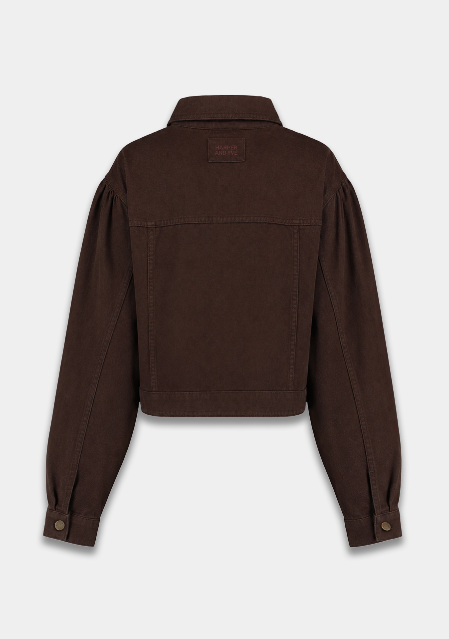 Harper & Yve Jacket Nillow AW6D200 Donker bruin