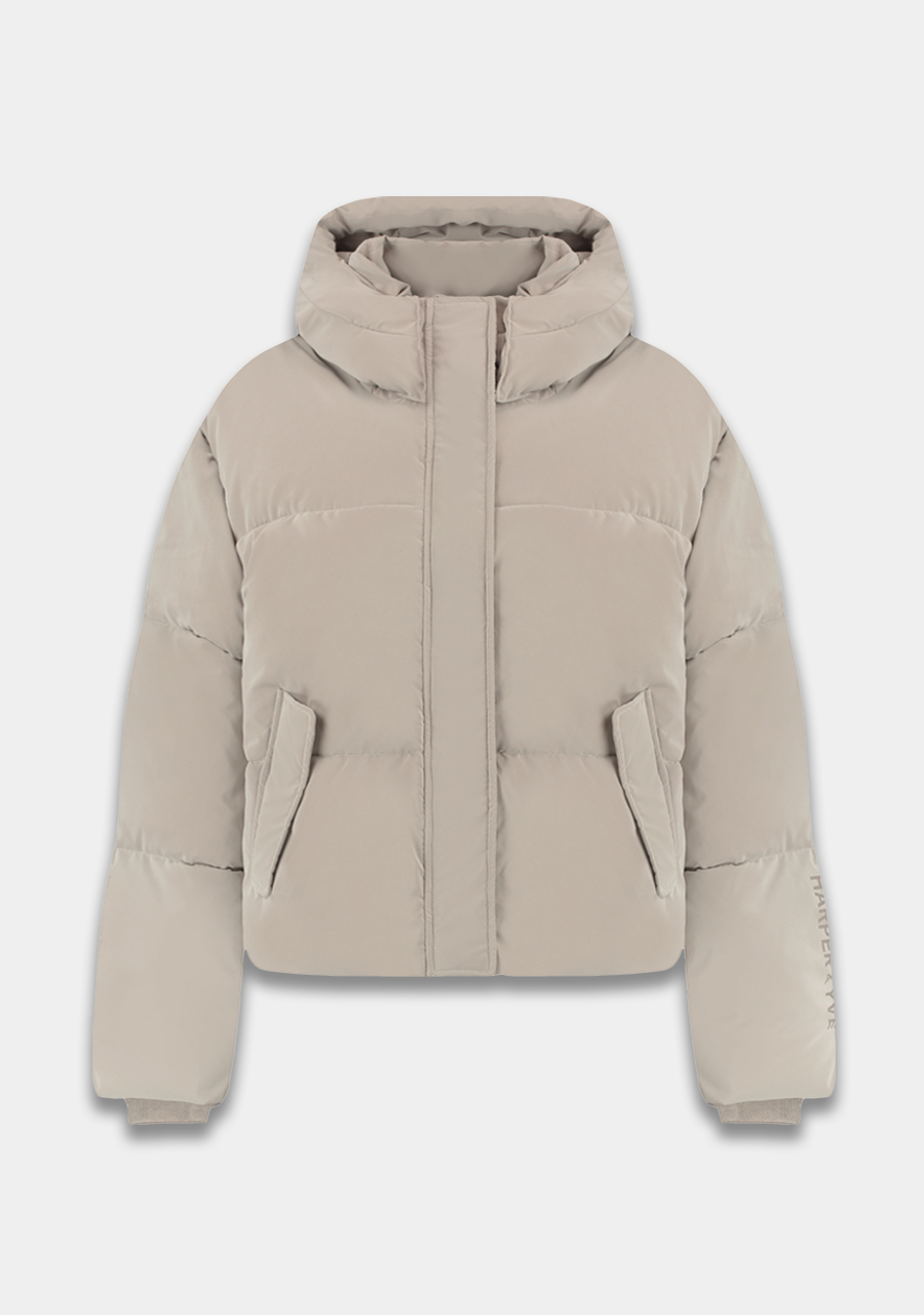 Harper & Yve Winterjas Abbie AW25N201 Licht grijs