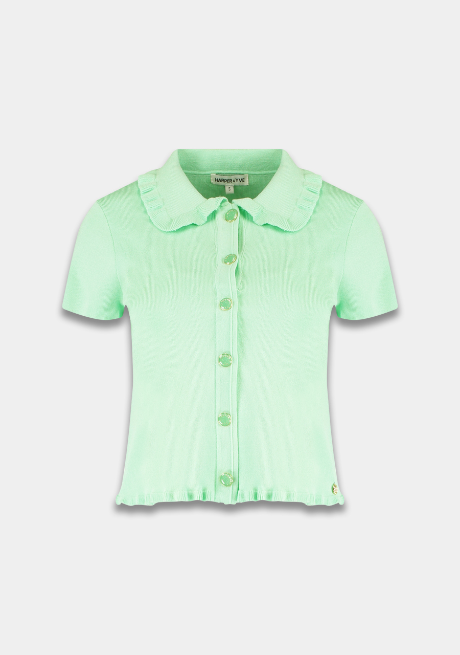 Harper & Yve Top Semmy SS25P401 Groen