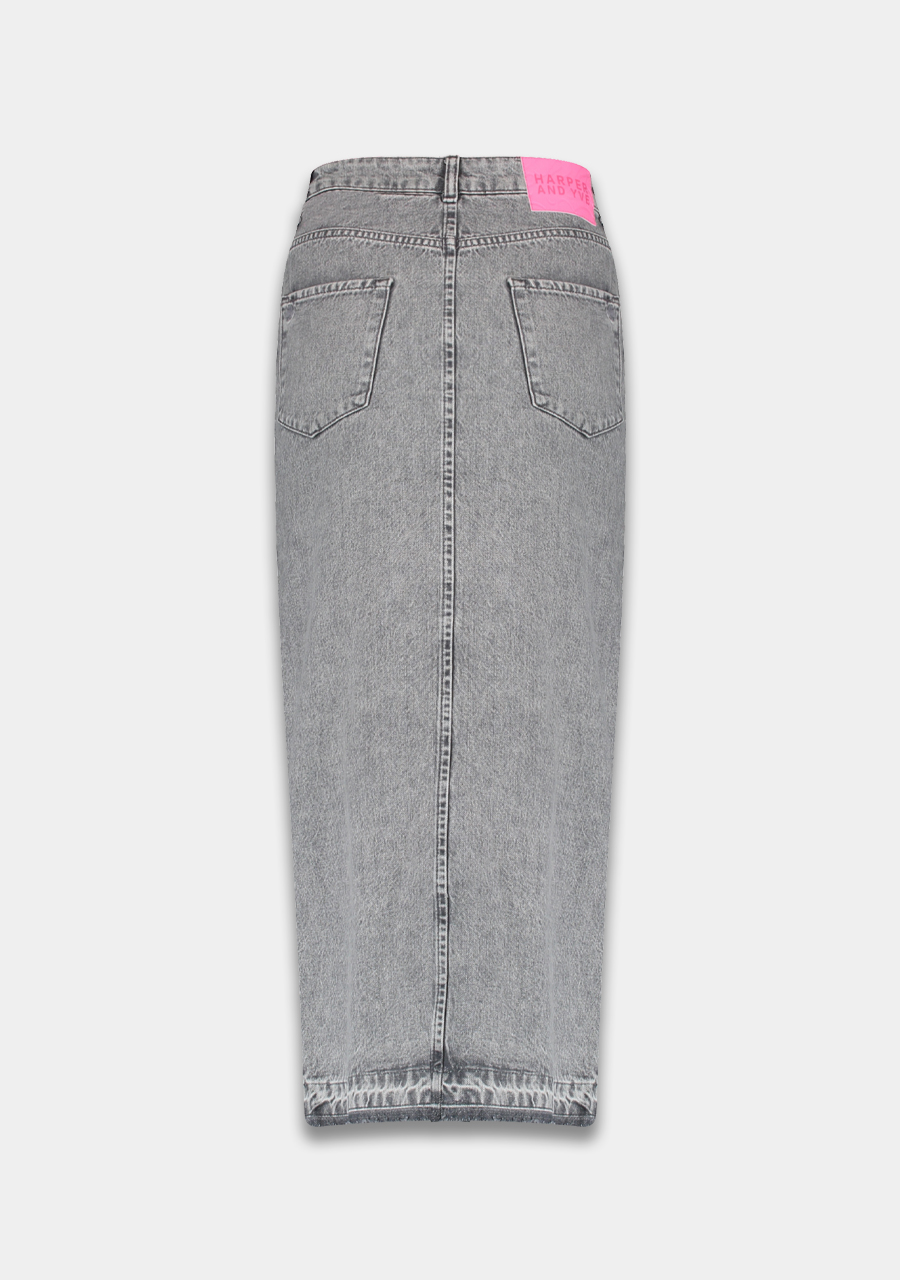 Harper & Yve Spijkerrok Yve SS24X000 Grijs