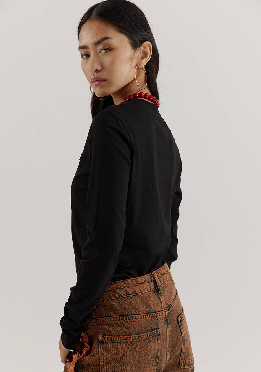 Harper & Yve Shirt Lolita AW25P501 Zwart