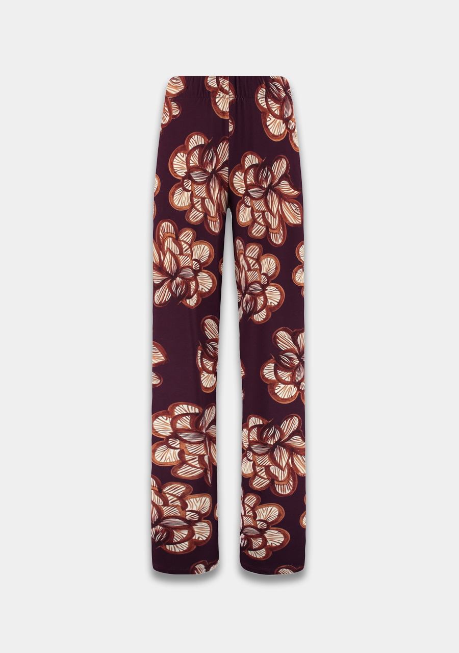 Harper & Yve Broek Jane SS6T101 Donker Paars