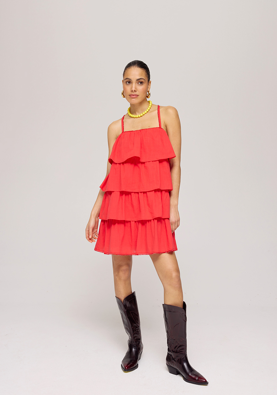 Harper & Yve Jurk Kaye HS25P909 Rood Harper & Yve Jurk Kaye HS25P909 Rood