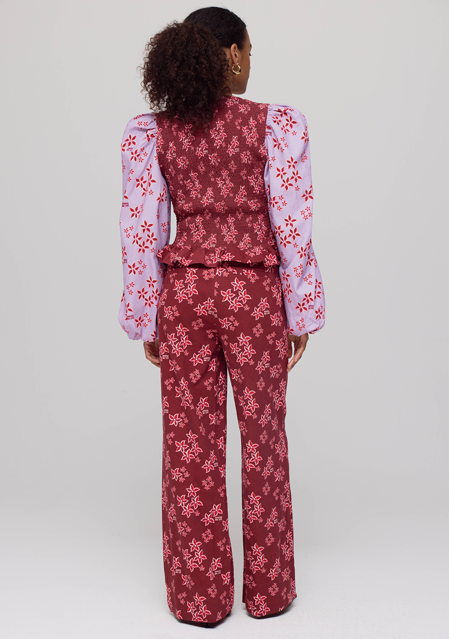 Harper & Yve Blouse Elin AW25C605 Bordeaux