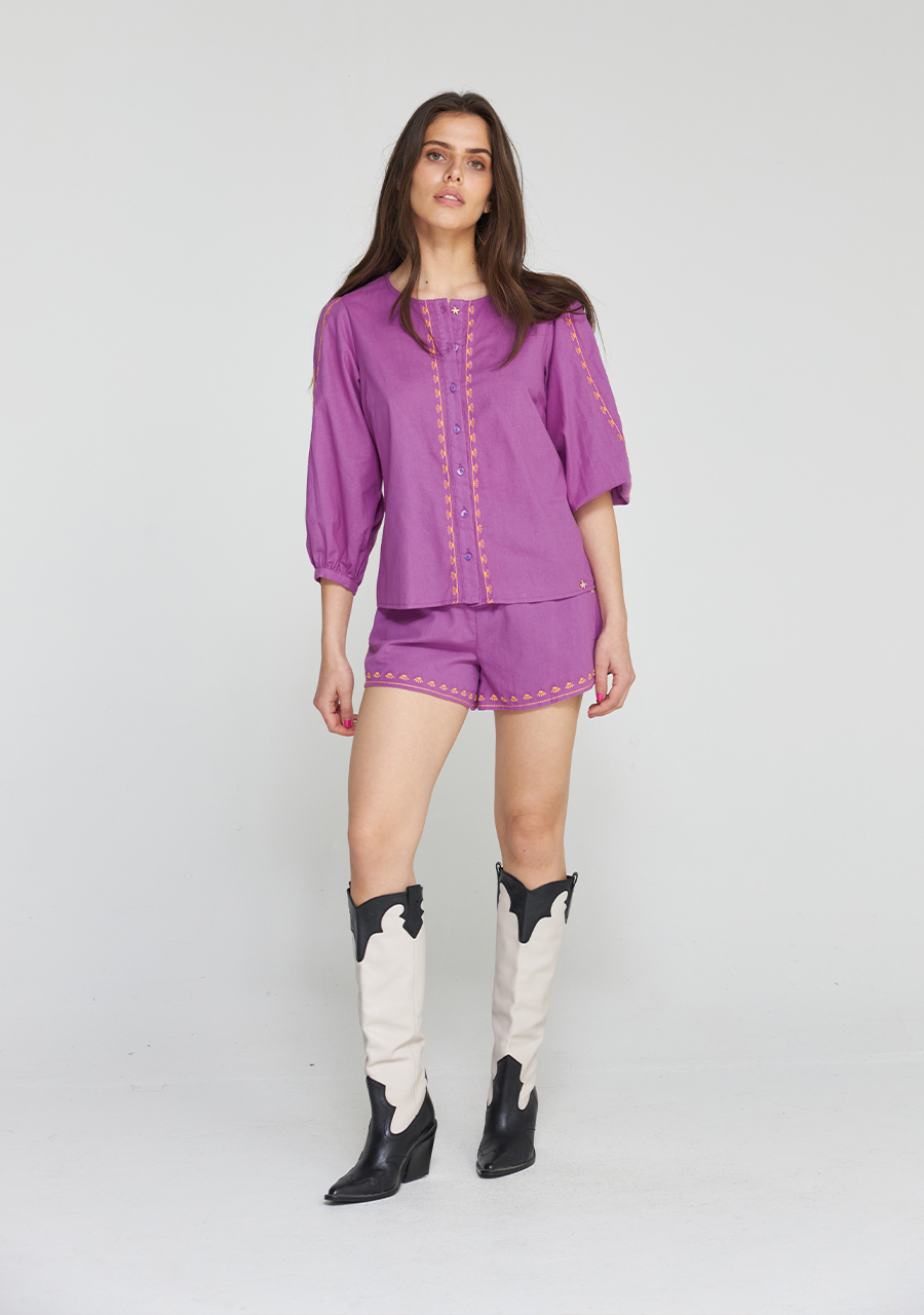 Harper & Yve Short Lois HS24P113 Paars