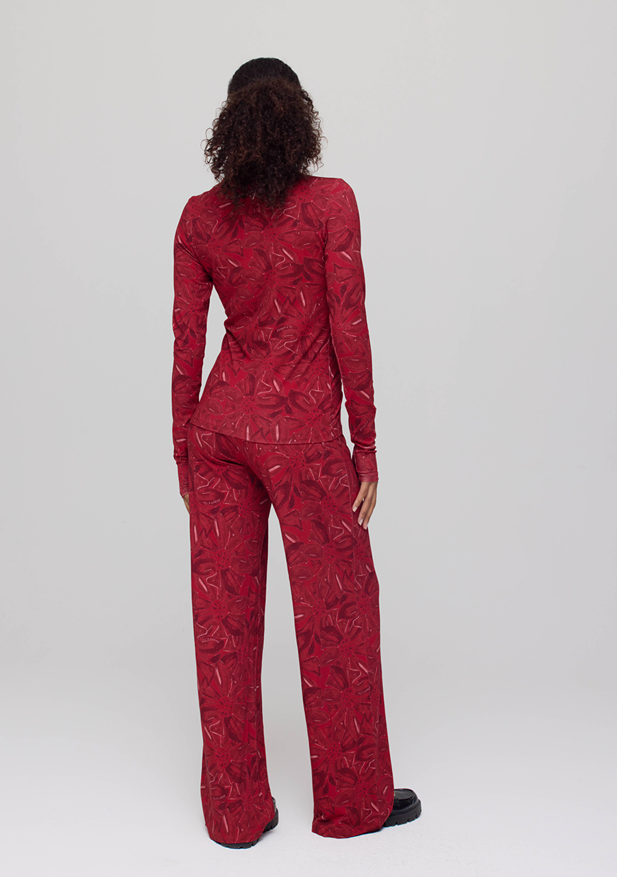 Harper & Yve Broek Jane AW25T101 Rood