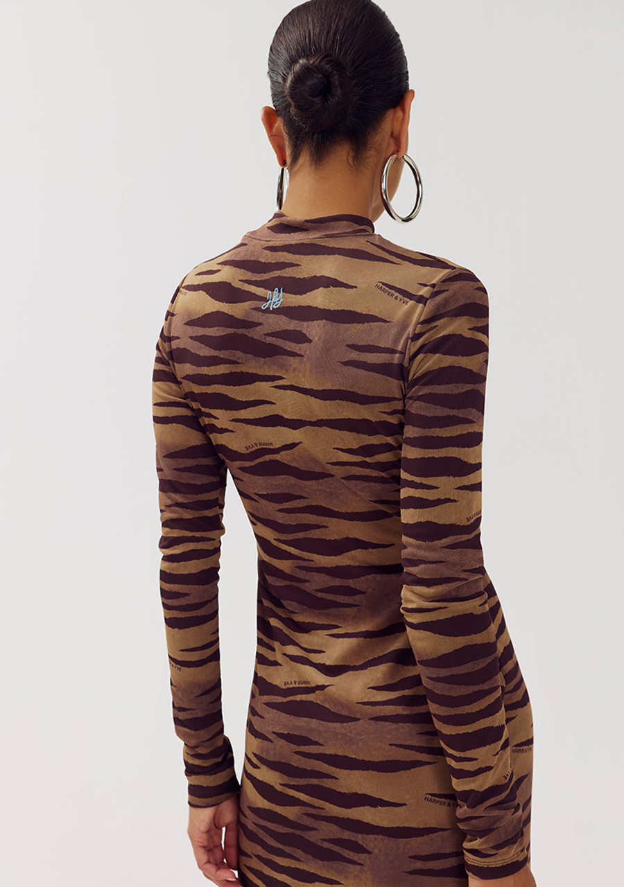 Harper & Yve Jurk Jessie AW6T902 Bruin