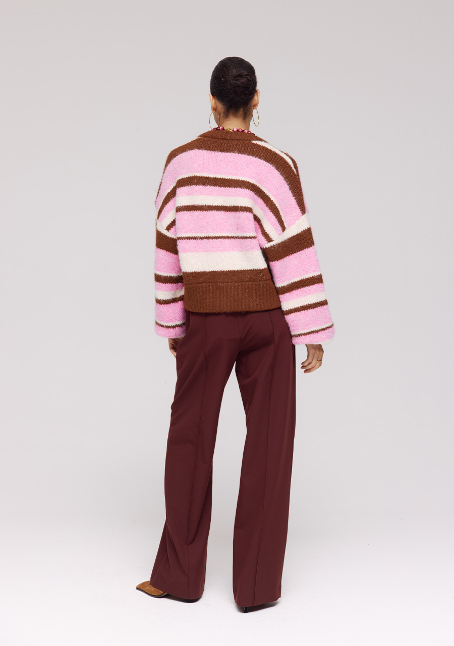 Harper & Yve Broek Dora DW25N115 Donker bruin