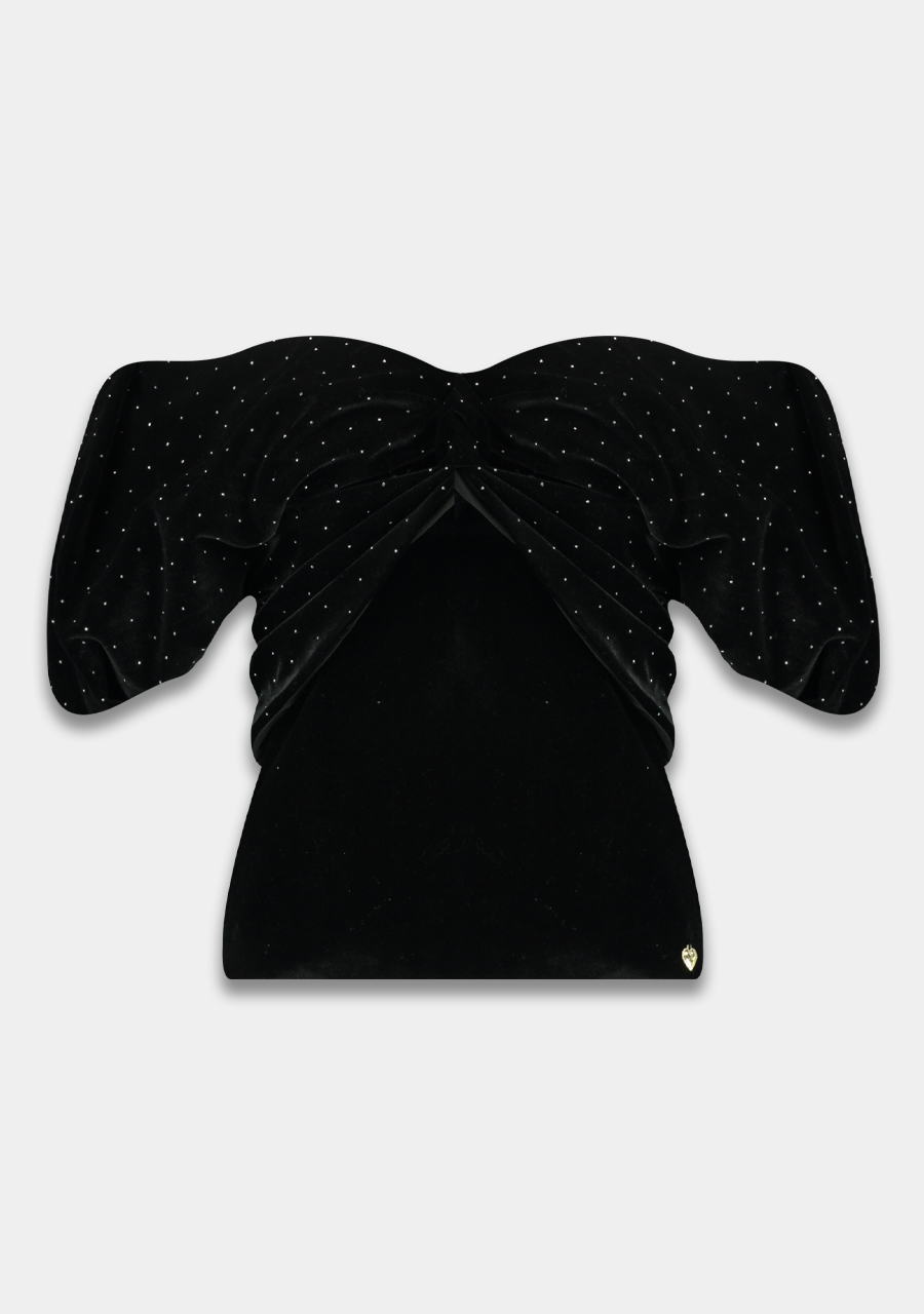 Harper & Yve Top Elo DW24P403 Zwart Harper & Yve Top Elo DW24P403 Zwart
