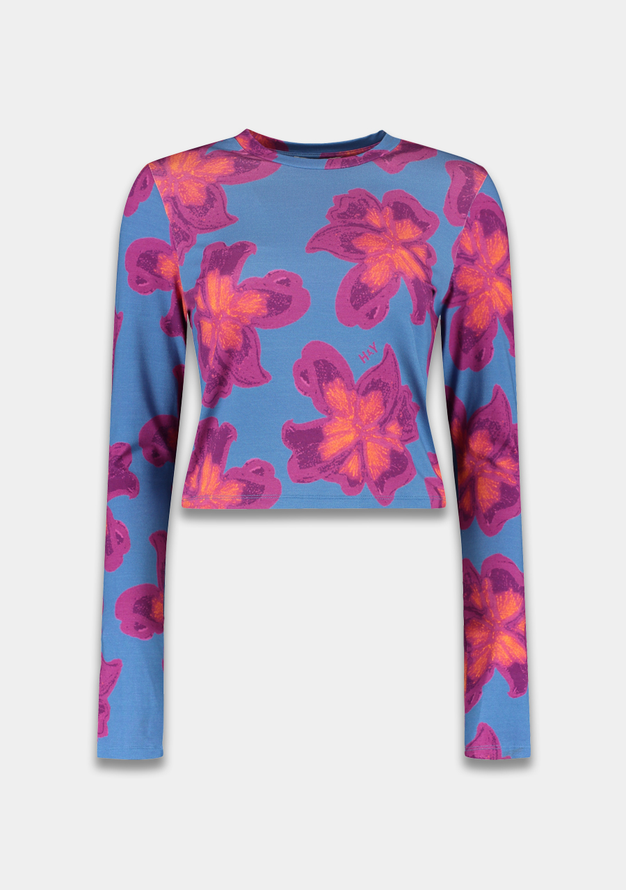 Harper & Yve Top Jeff AW25T502 Blauw