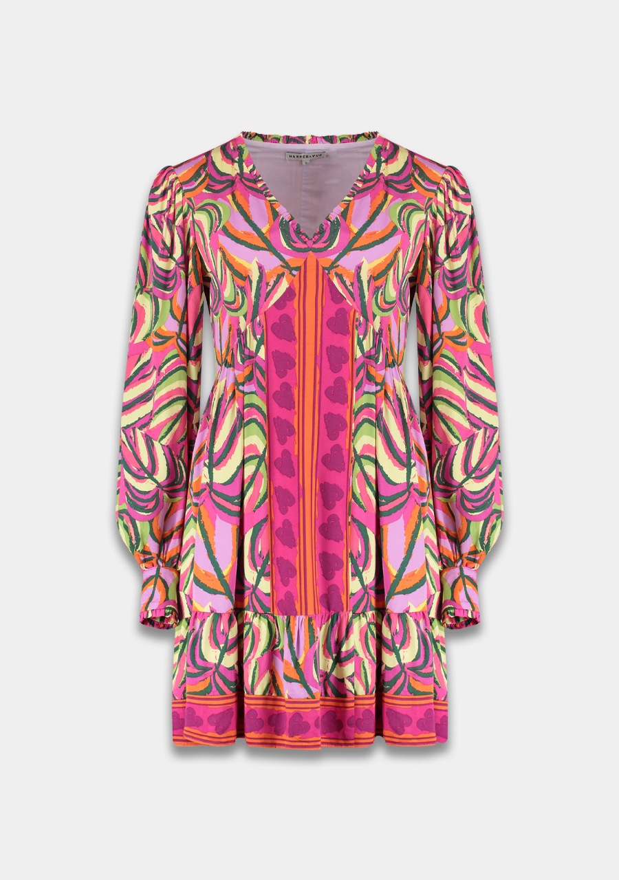Harper & Yve Jurk Maya SS24J904 Multi Harper & Yve Jurk Maya SS24J904 Multi