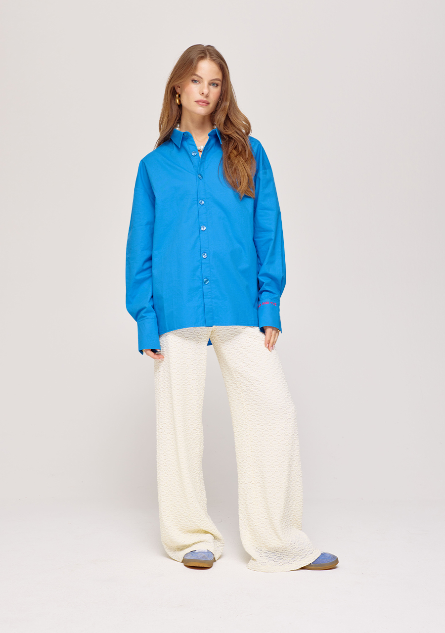 Harper & Yve Blouse Yelena SS25P608 Blauw