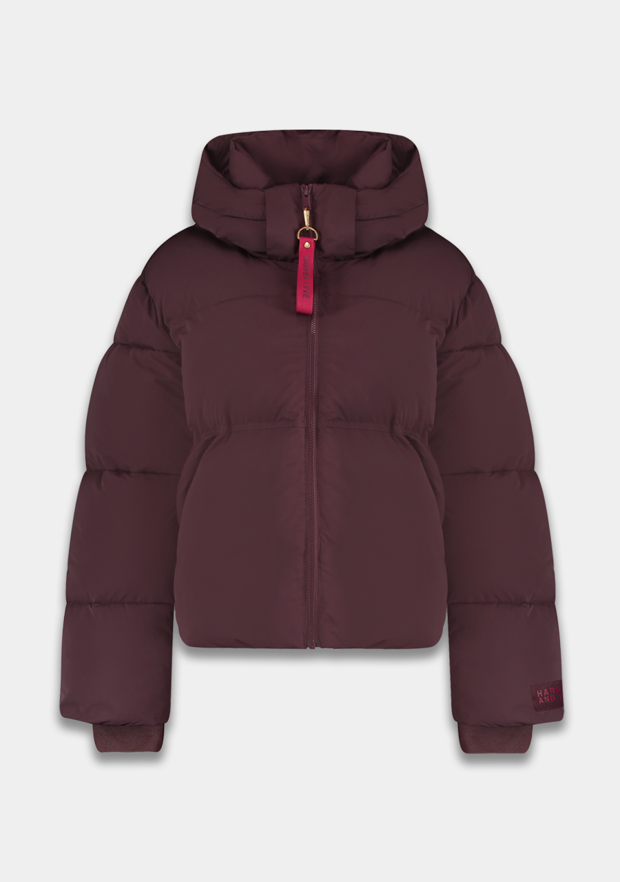 Harper & Yve Winterjas Karly AW25N211 Donker bruin