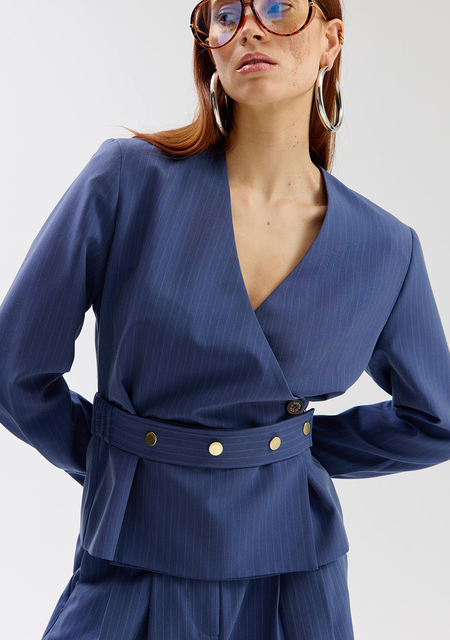 Harper & Yve Blazer Lida SS6N209 Raf blauw