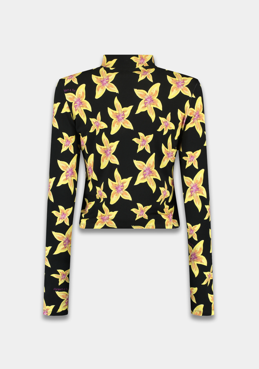 Harper & Yve Top Jeff SS25T501 Geel