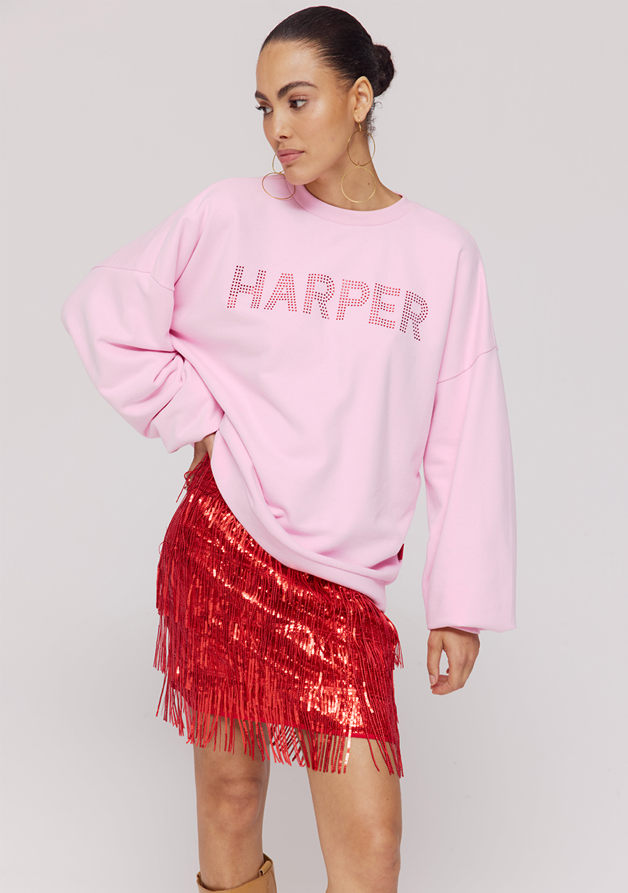 Harper & Yve Sweater Rhine DW25Y500 Licht rose Harper & Yve Sweater Rhine DW25Y500 Licht rose