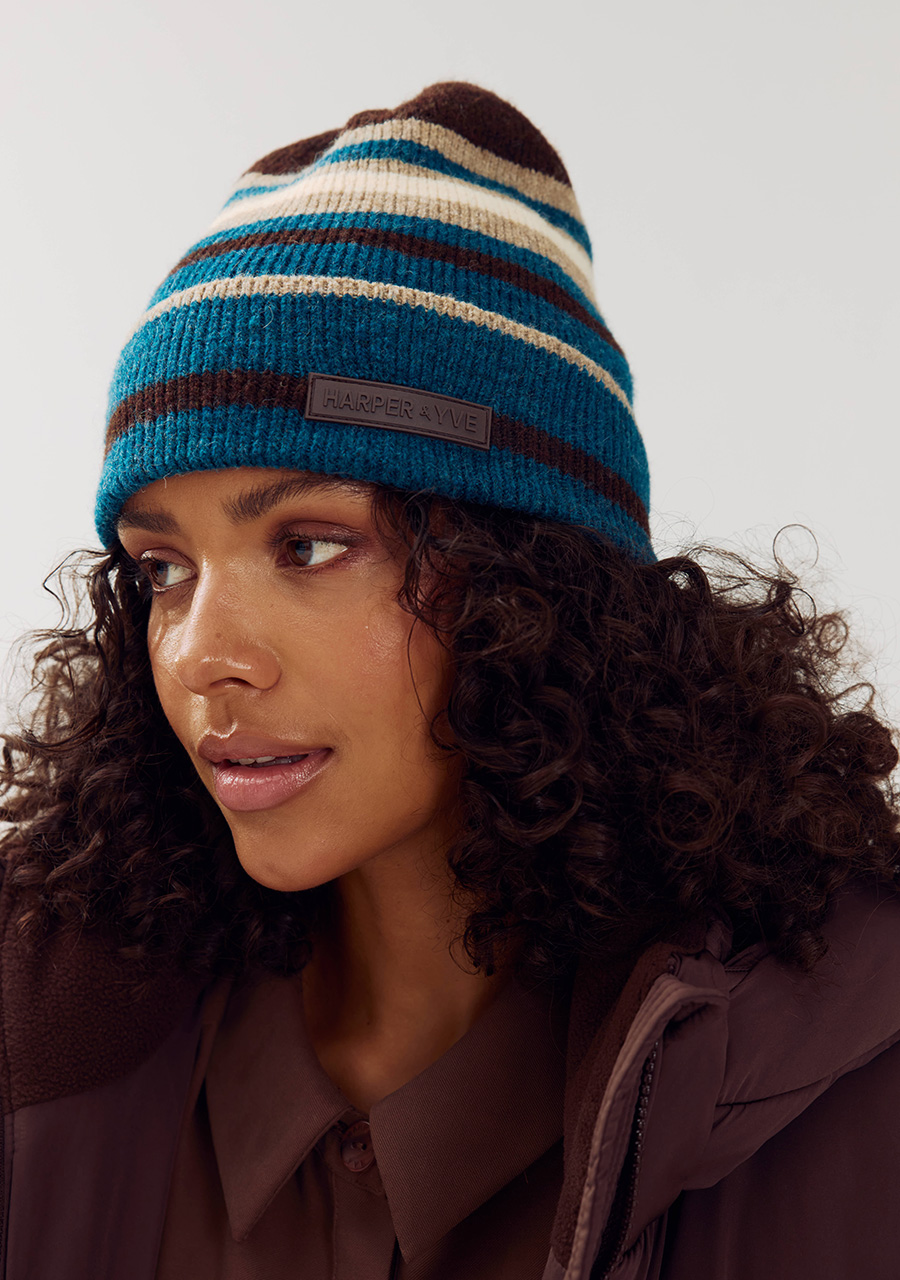 Harper & Yve Beanie harper AW6NACC03 Blauw