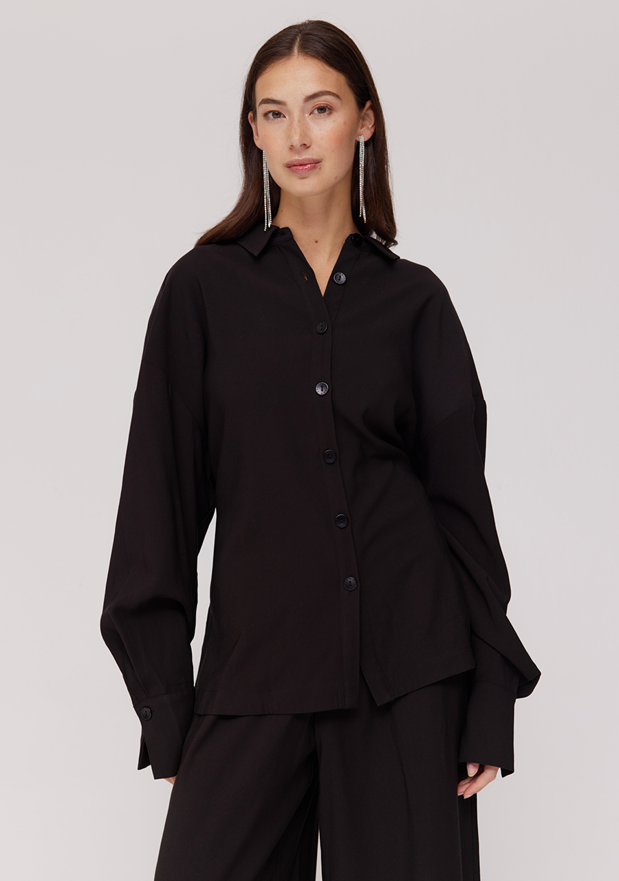 Harper & Yve Blouse Helena DW25P614 Zwart