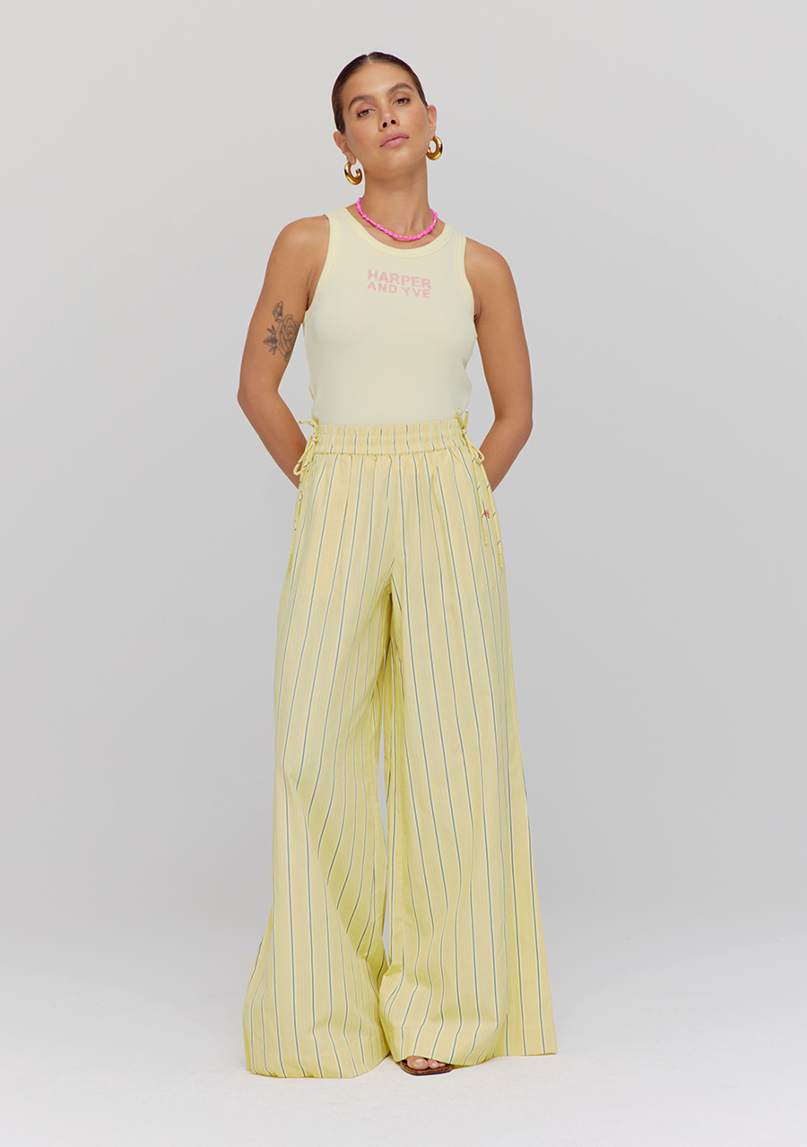 Harper & Yve Broek Meike HS25P103 Licht geel