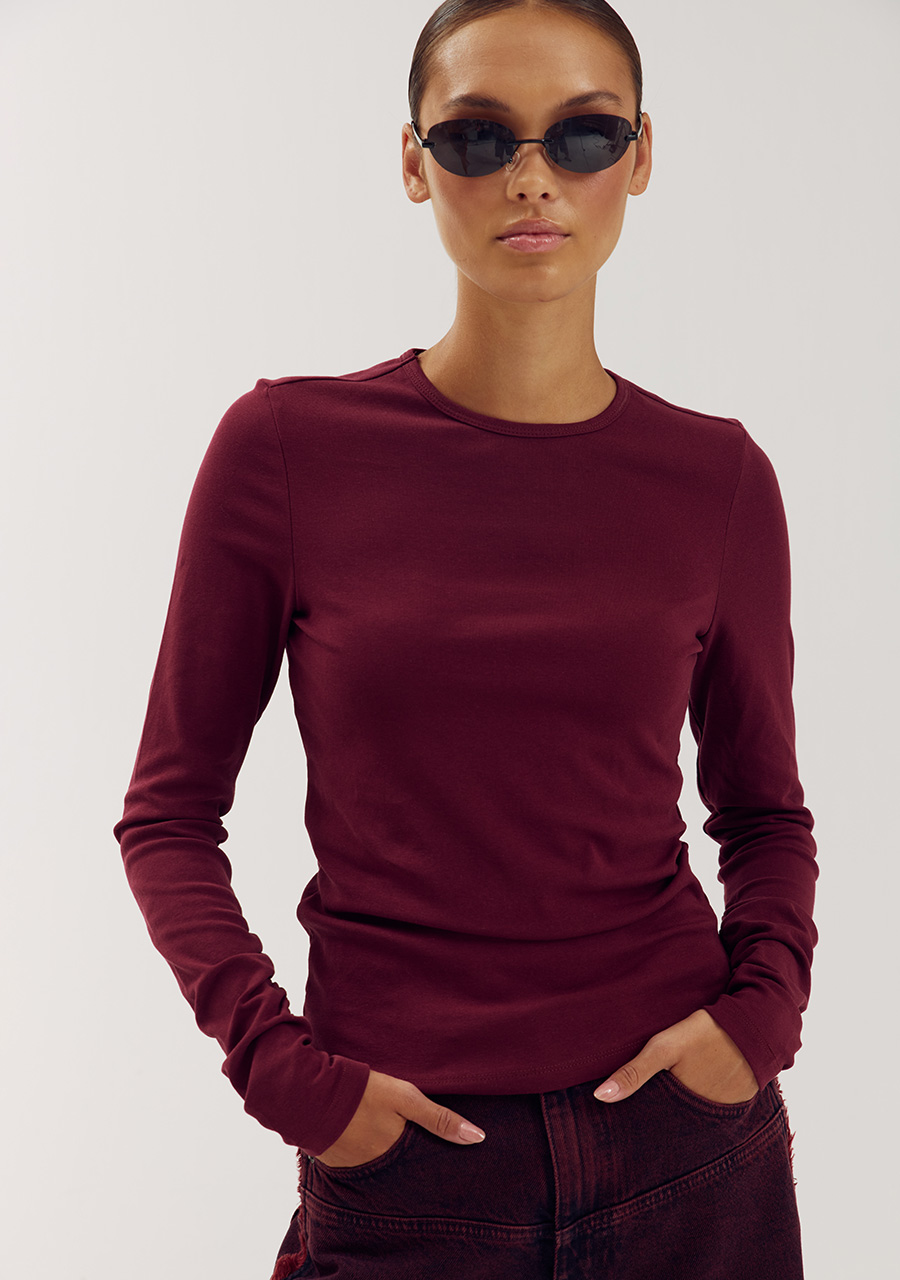 Harper & Yve Top Jason AW6P620 Bordeaux