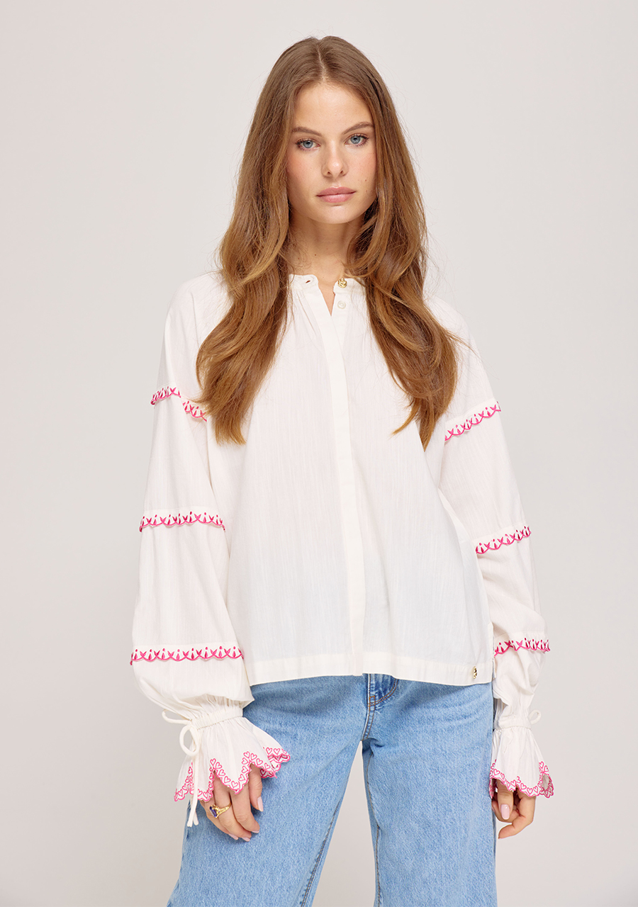 Harper & Yve Blouse Hady SS25C606 Ecru