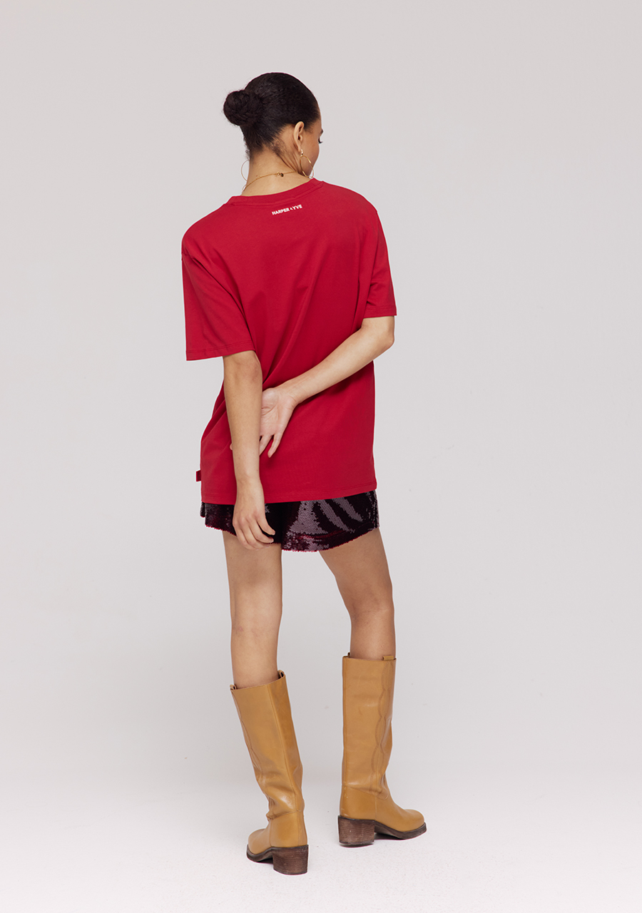Harper & Yve Skort Liam DW25P116 Rood