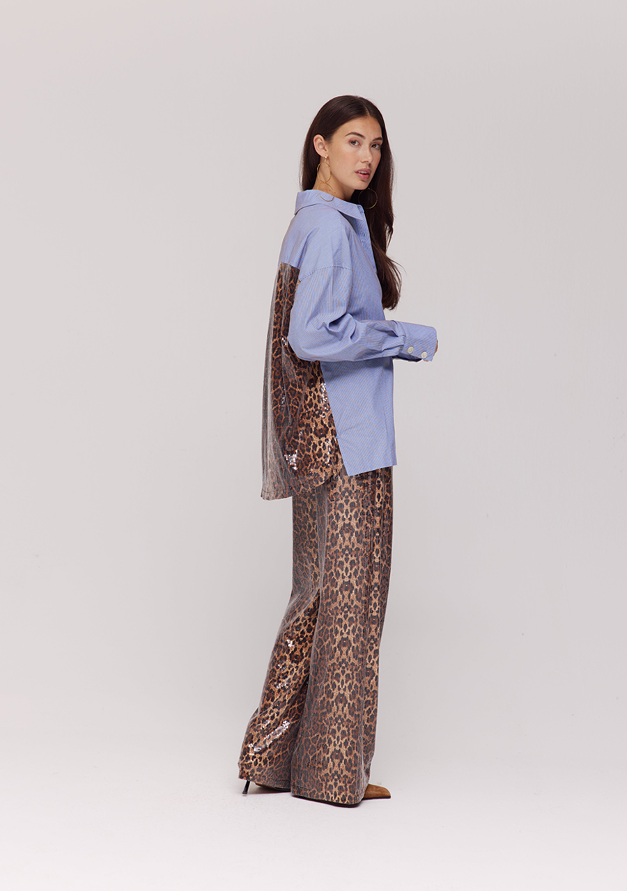 Harper & Yve Blouse Yelena DW25P611 Licht blauw