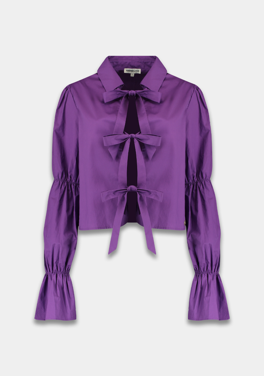 Harper & Yve Blouse Kelsey DW24P601 Paars