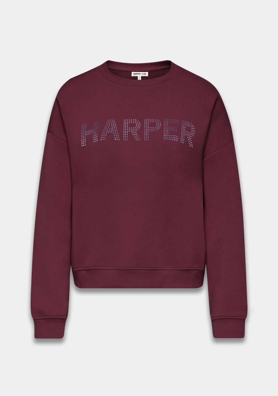 Harper & Yve Sweater Rhine DW25Y500 Bordeaux Harper & Yve Sweater Rhine DW25Y500 Bordeaux