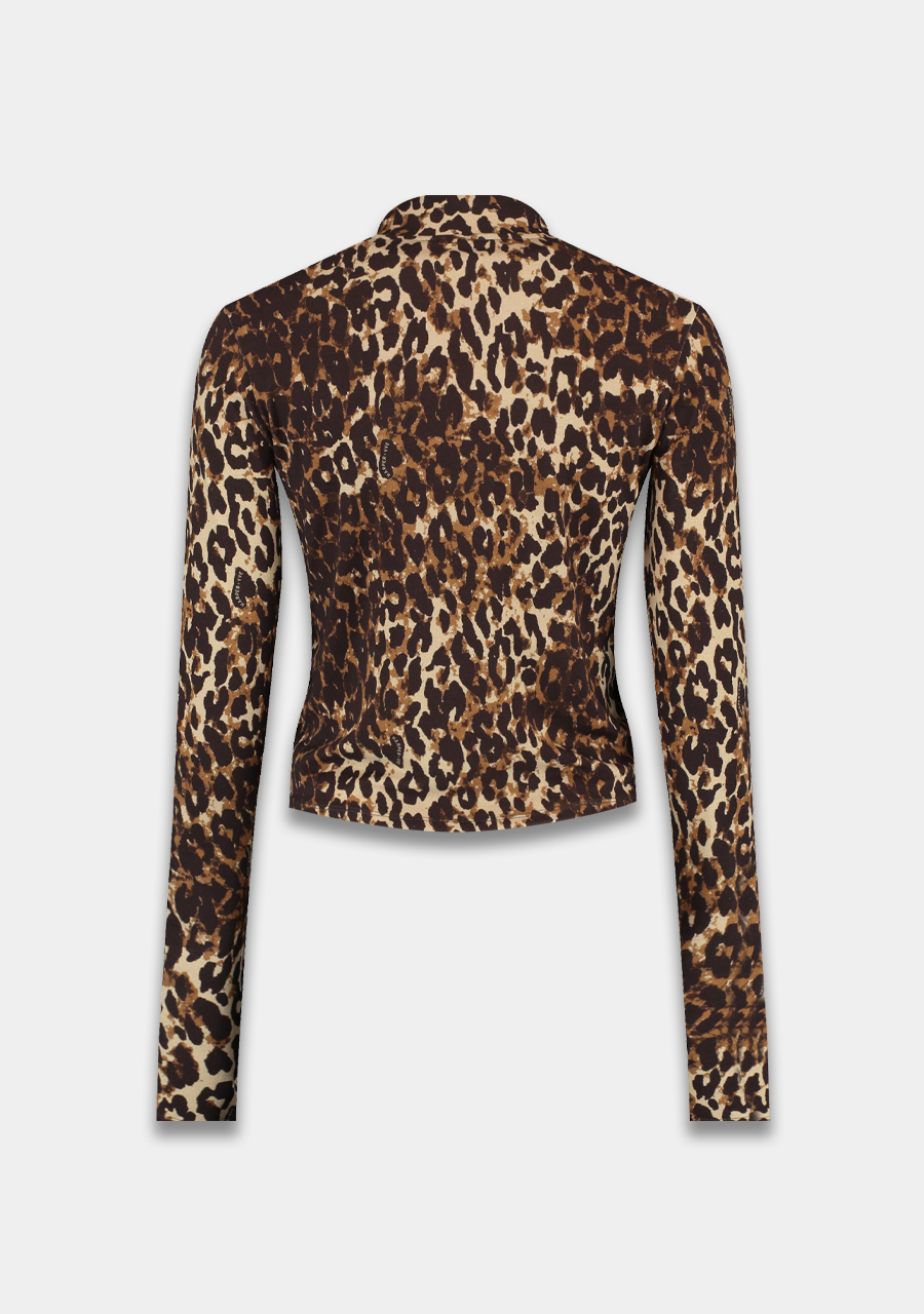 Harper & Yve Top Jeff DW24T502 Bruin