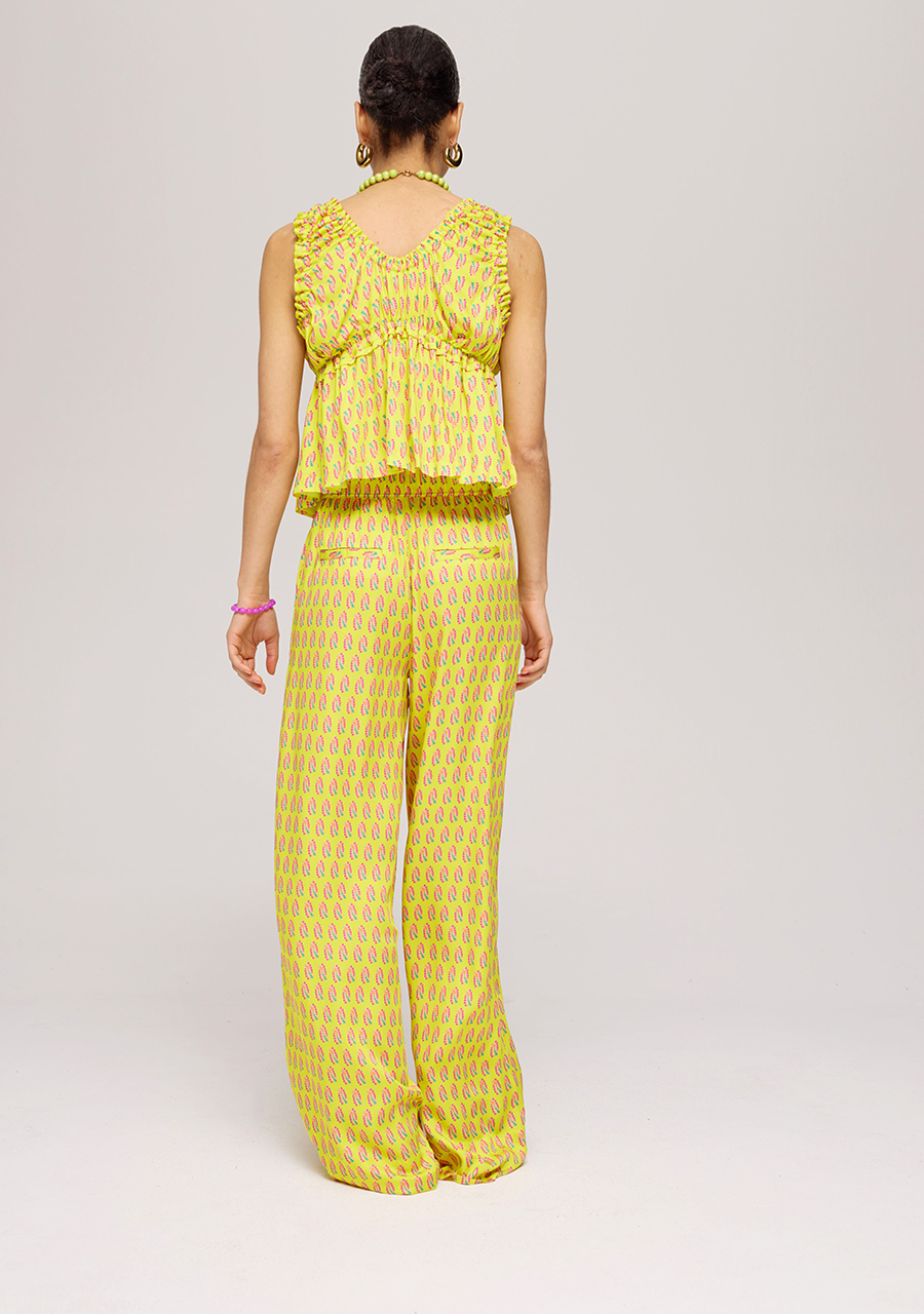 Harper & Yve Top Eileen HS25J404 Geel