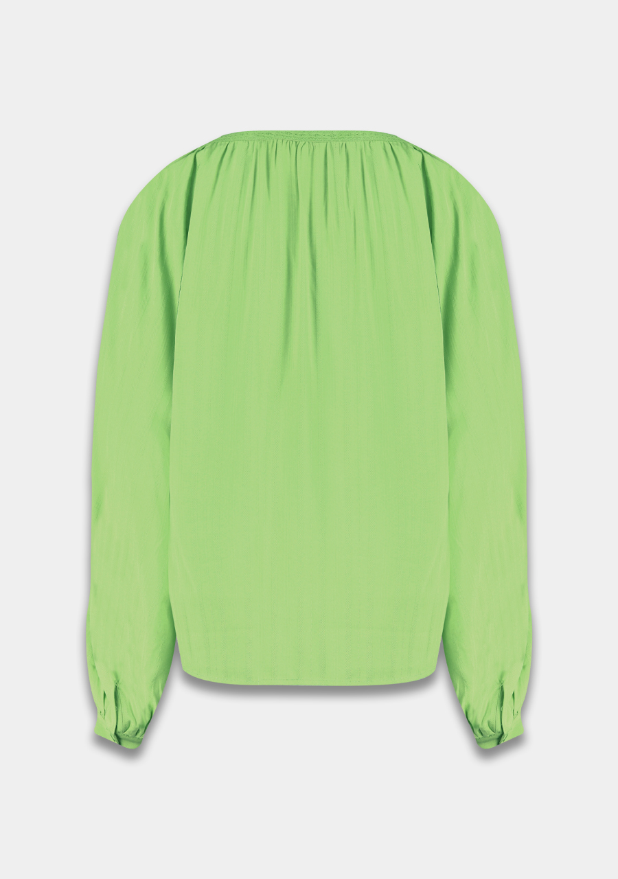Harper & Yve Blouse Yanick SS24J604 Groen Harper & Yve Blouse Yanick SS24J604 Groen