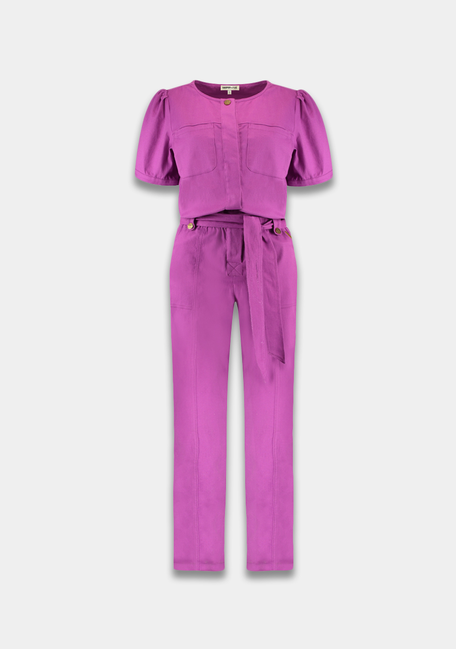 Harper & Yve Jumpsuit Yael SS25P700 Paars