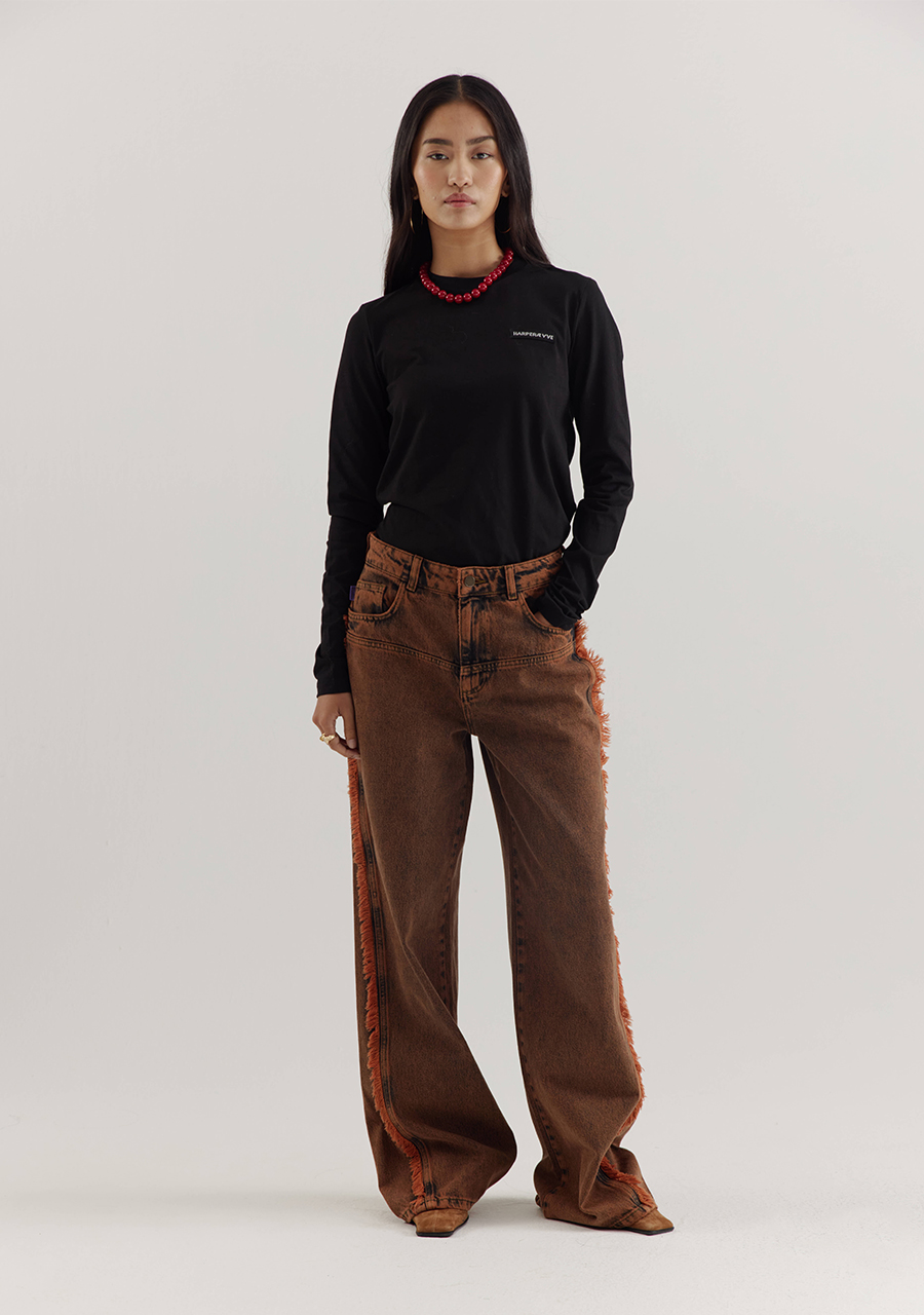 Harper & Yve Shirt Lolita AW25P501 Zwart