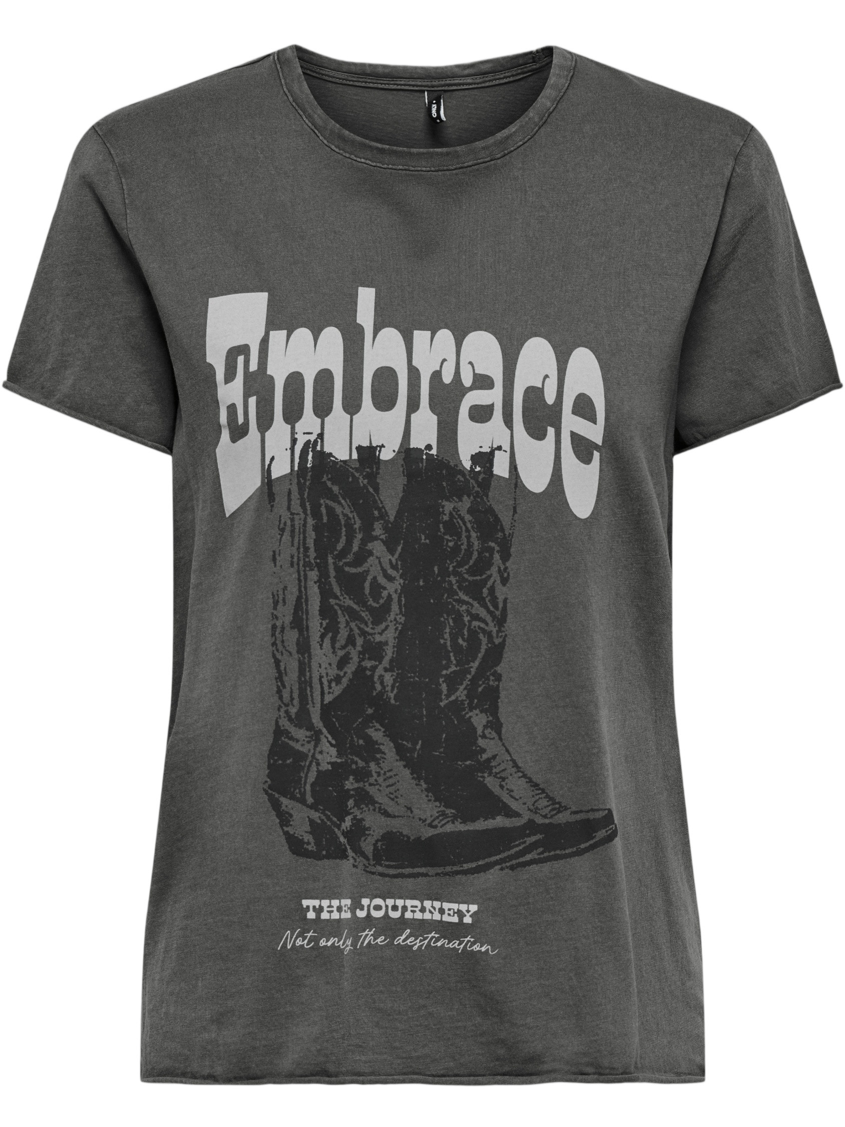 Only T-shirt Lucy 15215721 Grijs