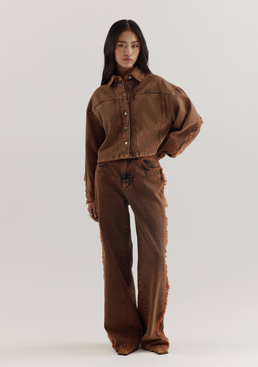 Harper & Yve Broek Charissa AW25D104 Oranje